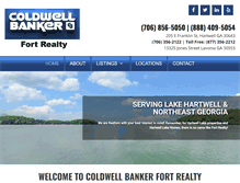 Tablet Screenshot of fortsrealty.com